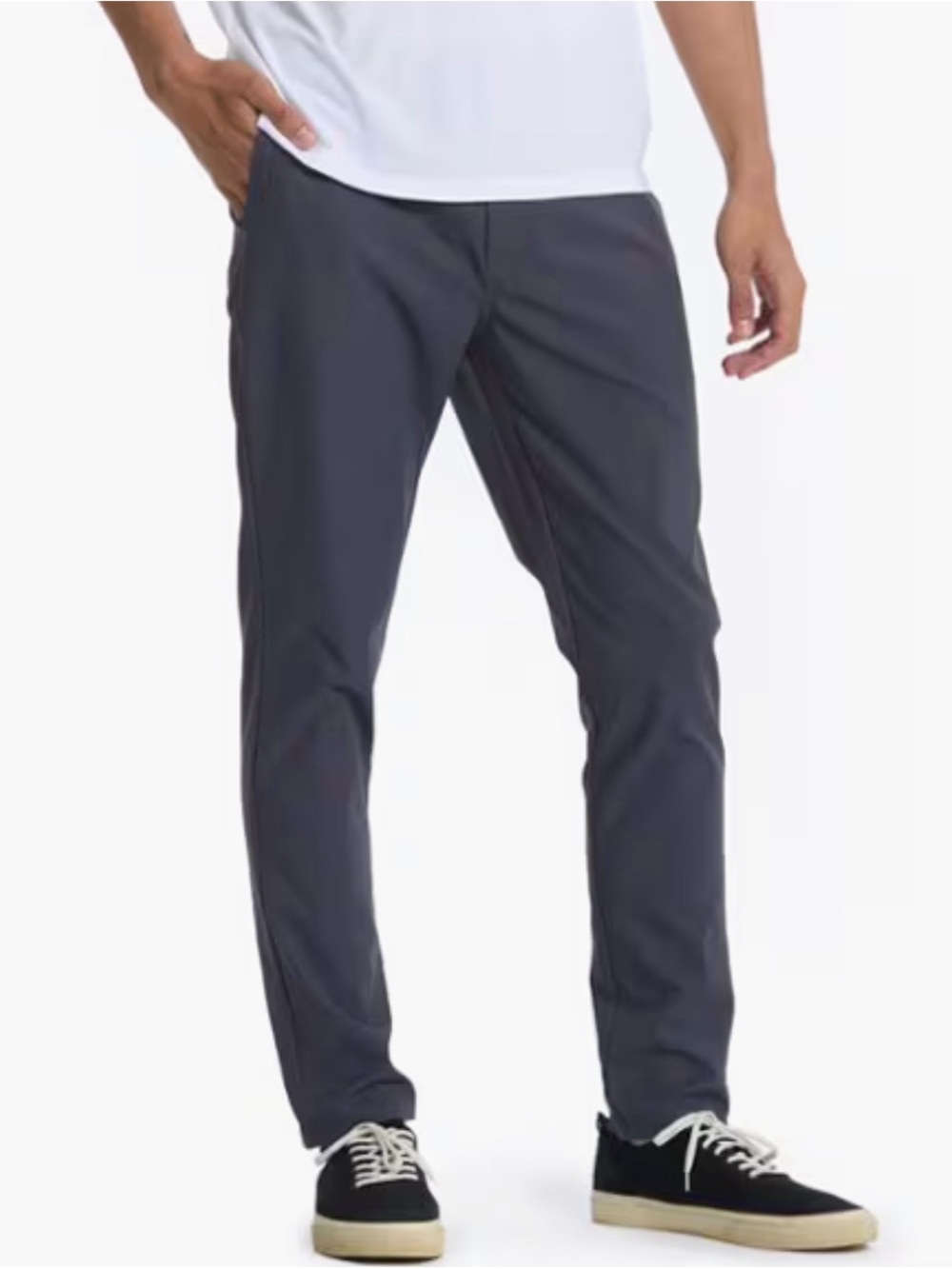 Vuori Men's  Cascade Tech Chinos  Pant- Charcoal